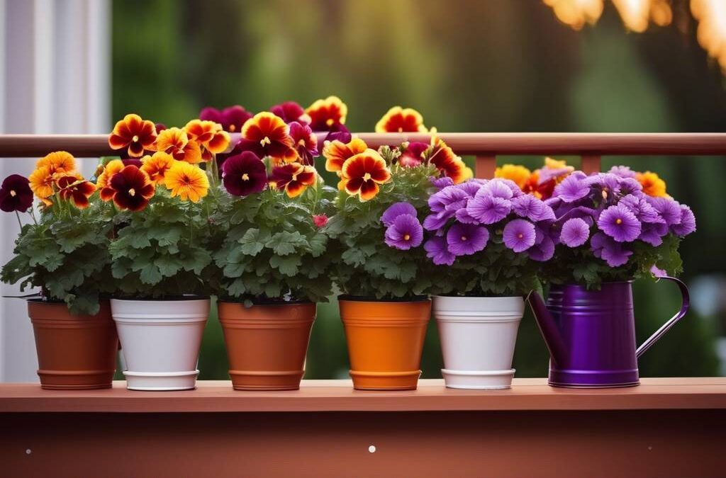 Jesienne inspiracje: jakie kwiaty na balkon w październiku dla efektownej aranżacji?