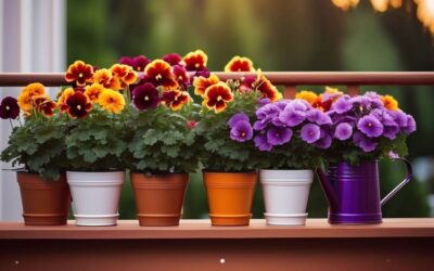 Jesienne inspiracje: jakie kwiaty na balkon w październiku dla efektownej aranżacji?